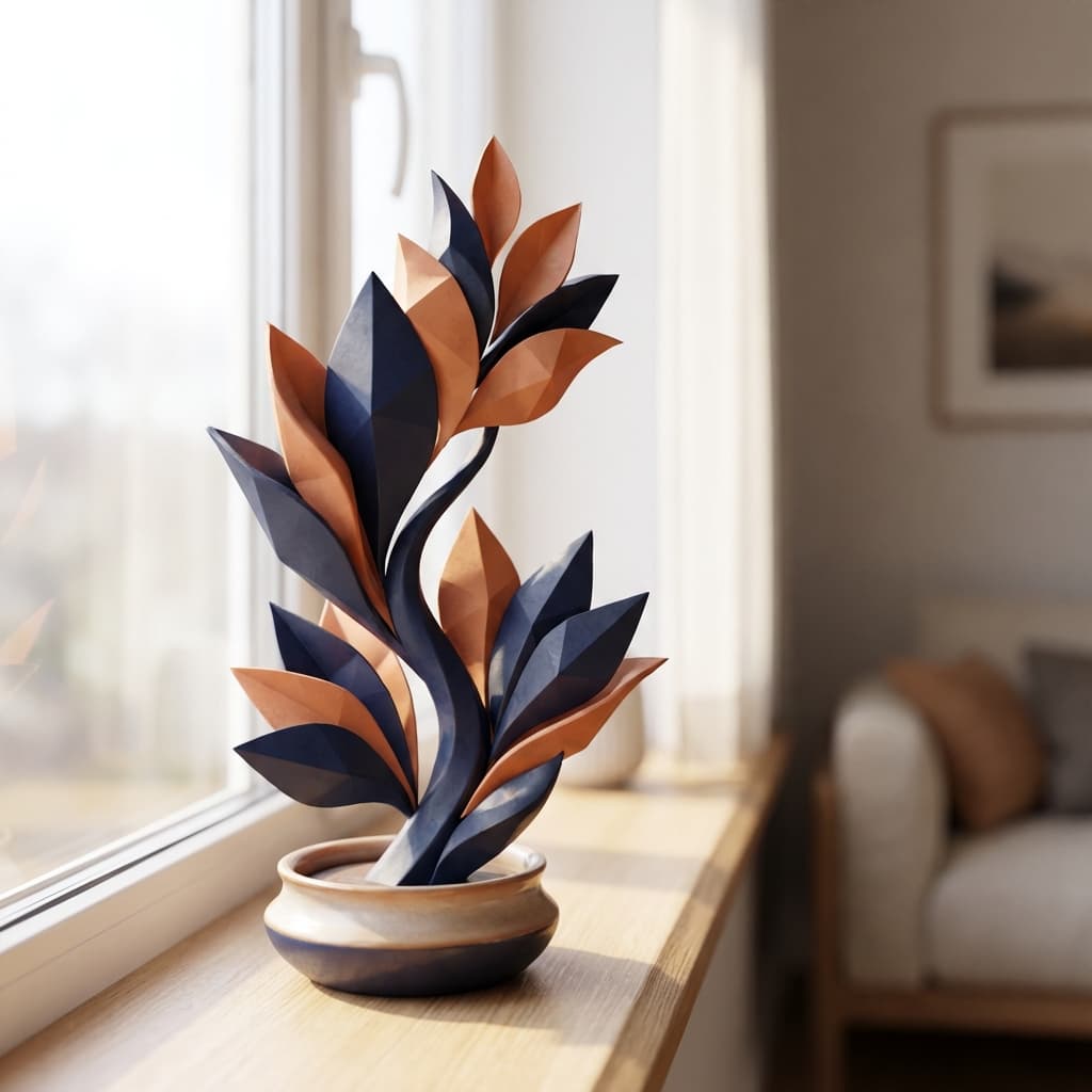 Graph showing business growth through automation